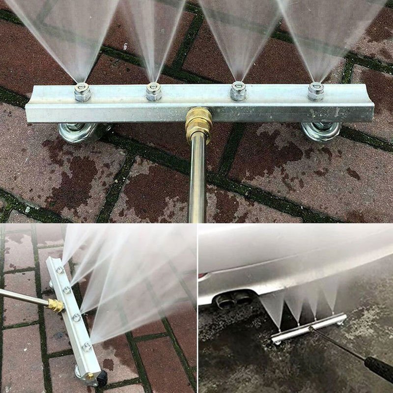 Pressure Washer Undercarriage Cleaner 16inch 1/4 Inch Quick Connect Power  Washer Underbody Dual-function Car Wash Water Broom - Water Gun & Snow Foam  Lance - AliExpress