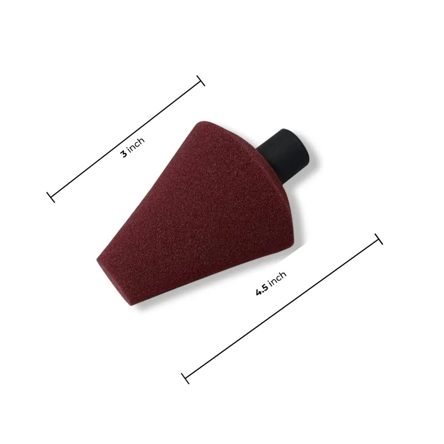 polishing-cone-pad-maroon-size