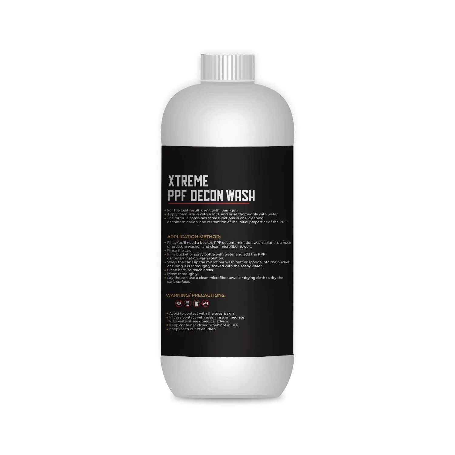 PPF Decon Wash ppf-wash-shampoo-1ltr