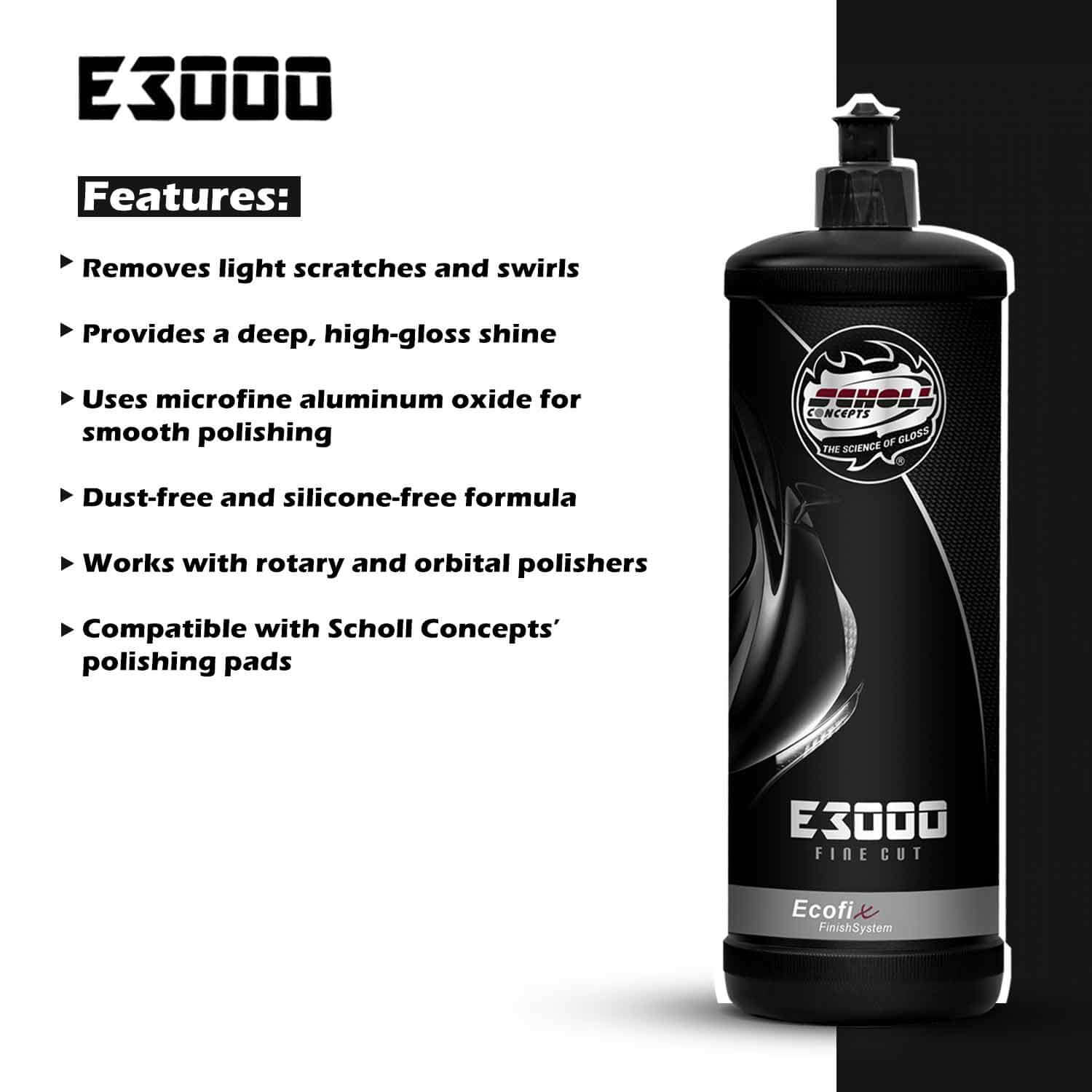 Scholl Concepts E3000 scholl-concepts-e3000-fine-cut-compounds-features