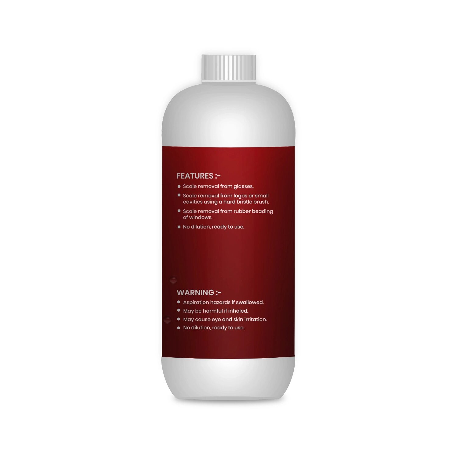 Hard Water Scale Remover DETAILMAX® Hard Water Scale Remover For Glass 1 Litre - Image 5