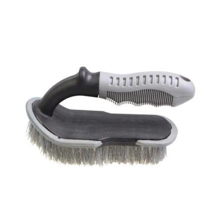 1pc Car Tire Brush, Black Long Haired Tire Cleaning Brush, Car Wheel Cleaning  Brush