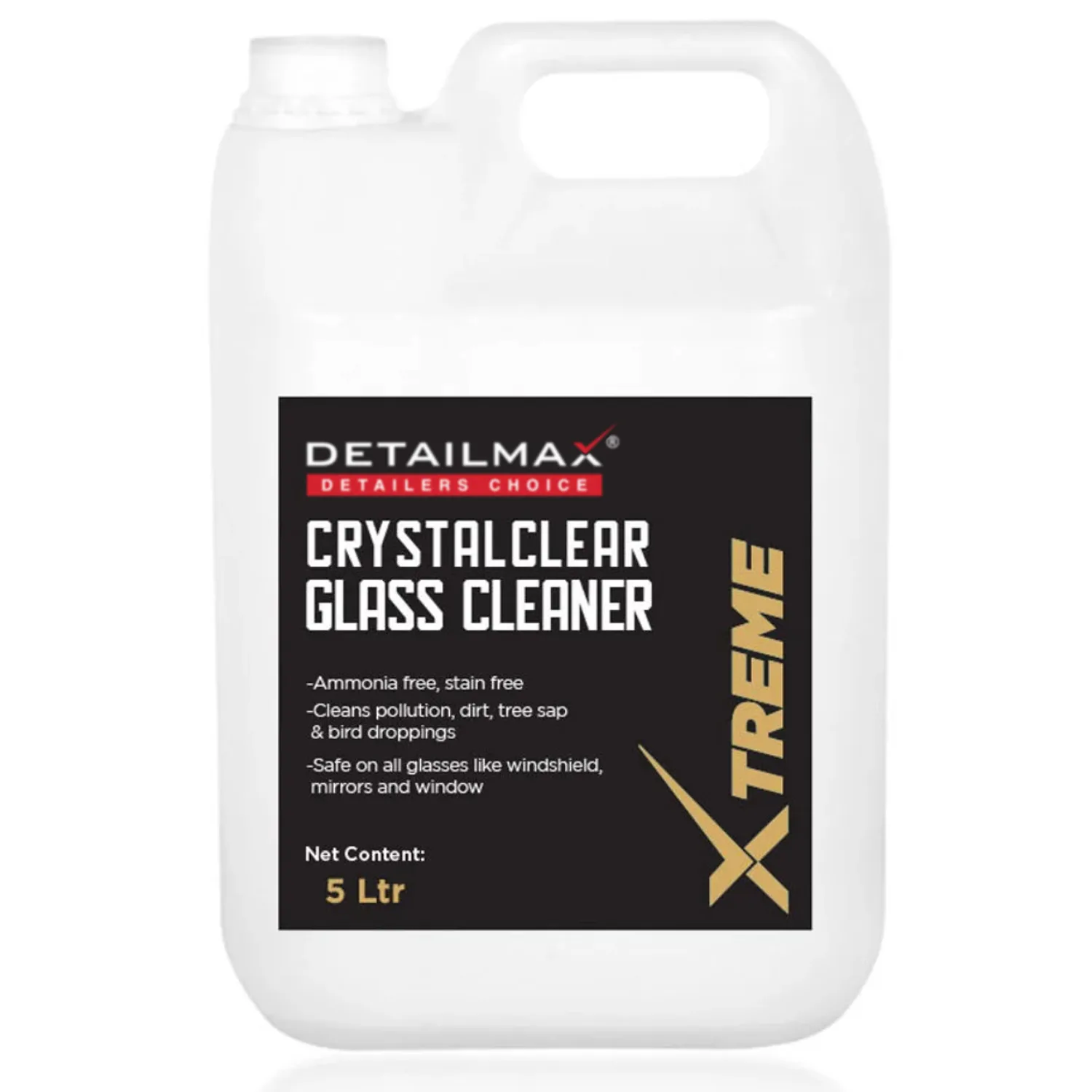 DETAILMAX® XTREME Crystal Clear Glass Cleaner 