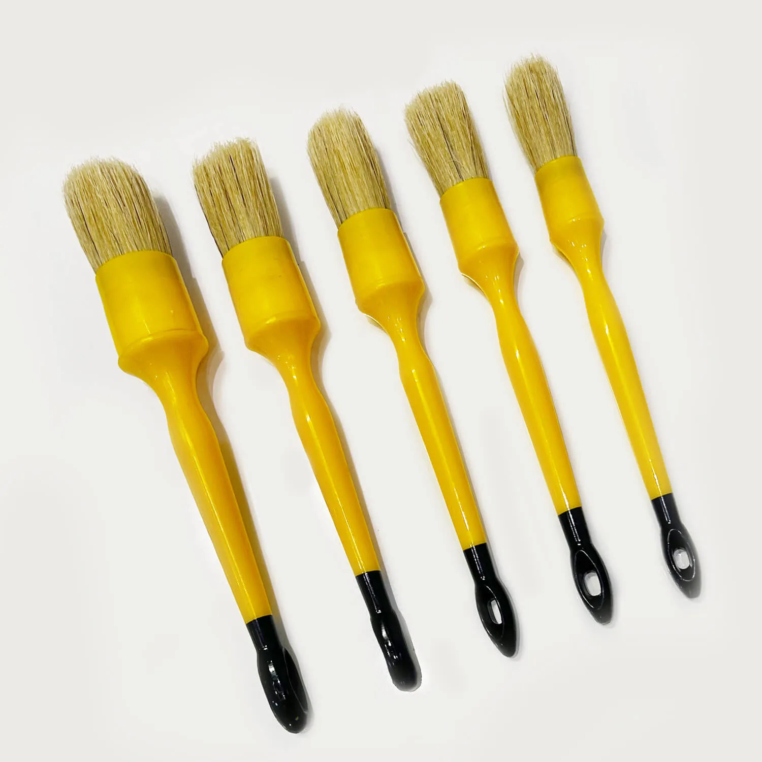 Dressing Brush Synthetic Bristles dressing-brush-car-yellow