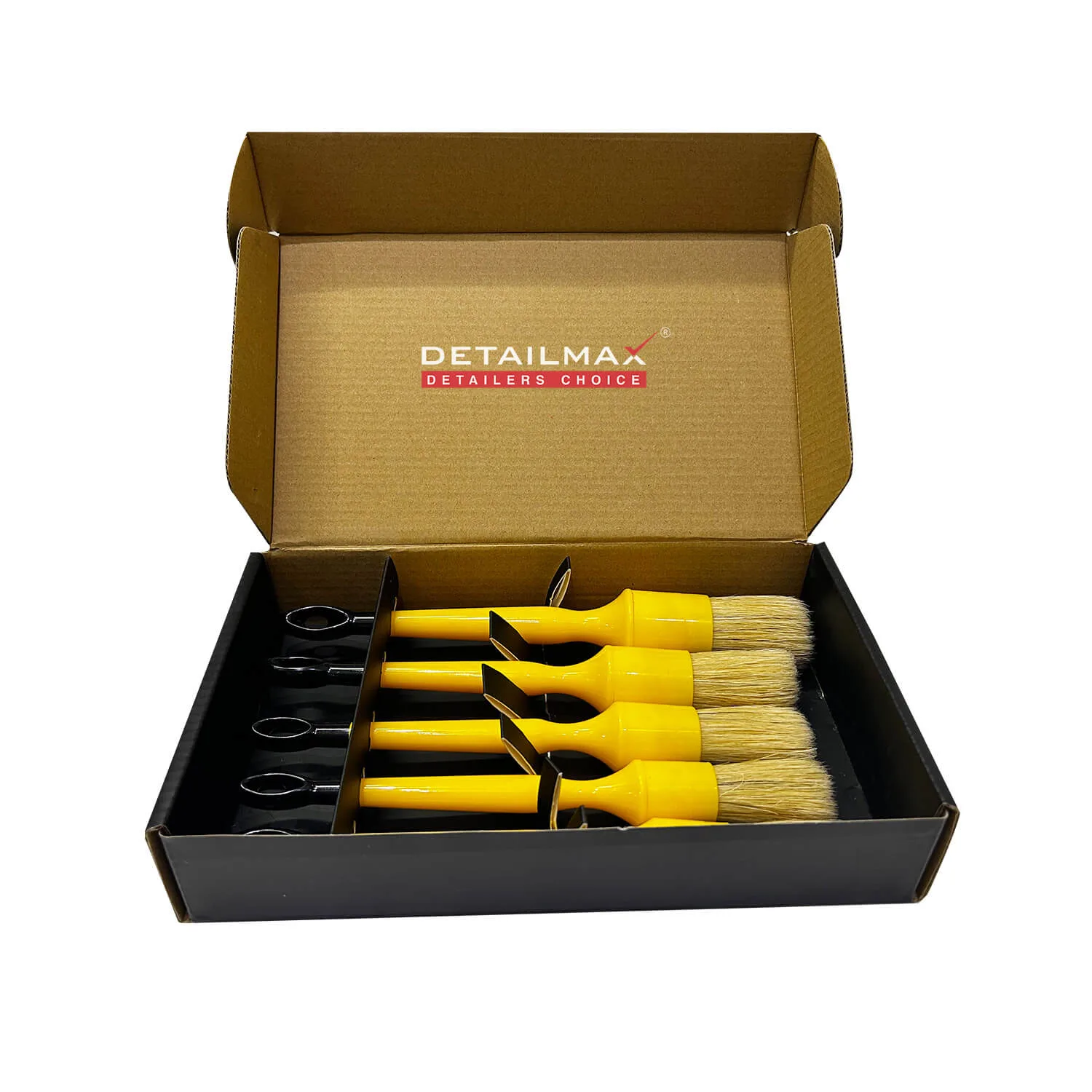 Dressing Brush Synthetic Bristles synthetic-bristles-brush-for-car-yellow
