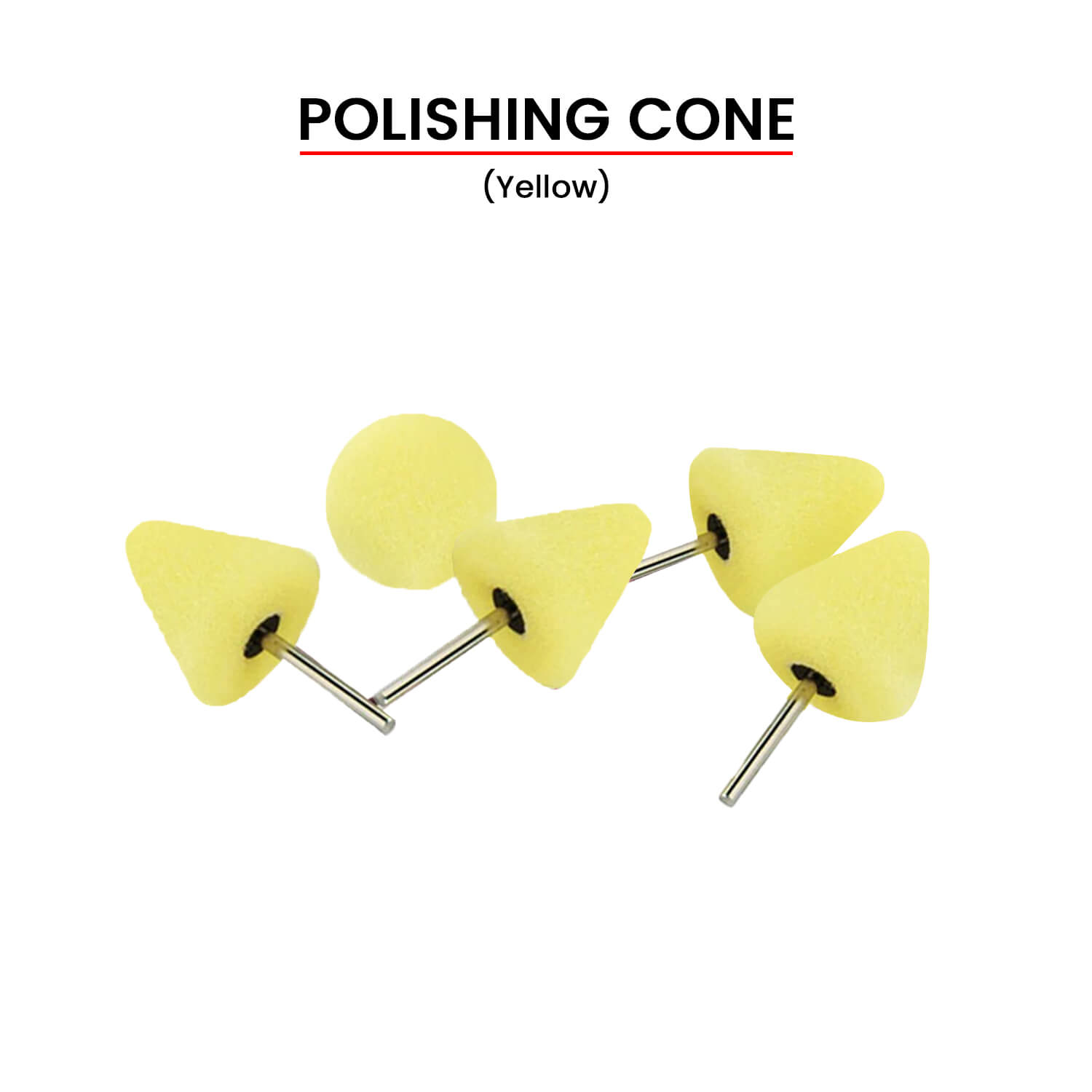foam pads kit yellow-cone-foam-pads-kit