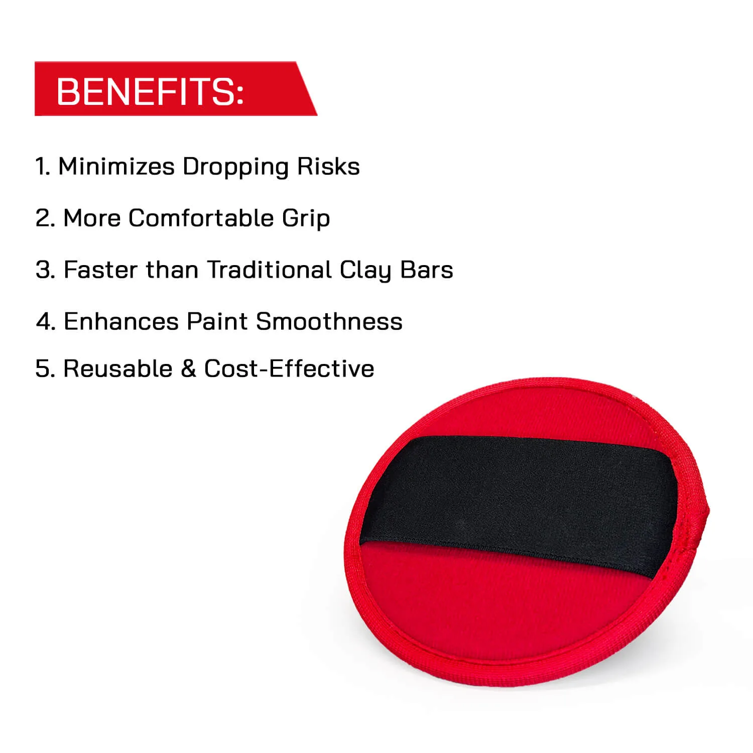 Round Clay Pad eco-friendly-car-detailing-clay